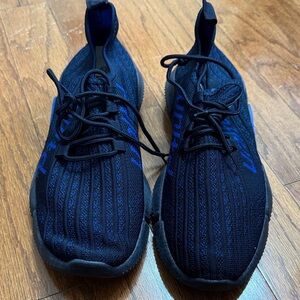 Marc Ecko Black and Blue Sneakers